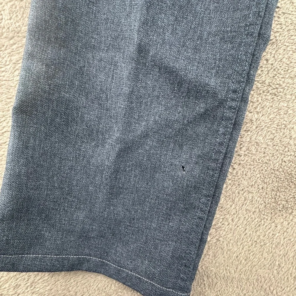 Wrangler Dress Jeans‎ Mens 40x30 Blue Gray Good Heathered Western 82HU Polyester
